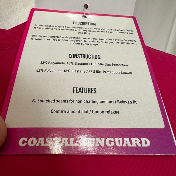 NWT LEVEL SIX Sunguard Dry Top UPF Protection - Picture 8 of 12